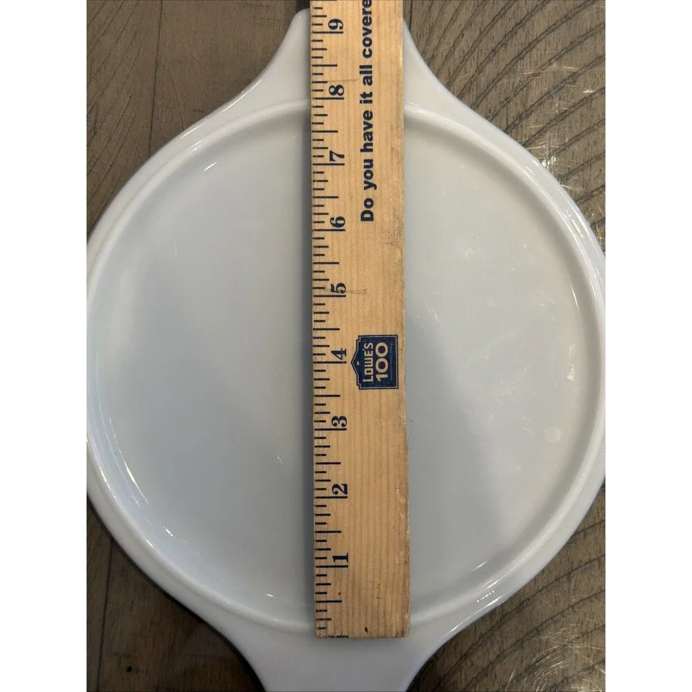 Vtg Pyrex Replacement Lid 25-C Brown Glass For Casserole Dish 475-B Round